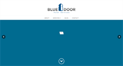 Desktop Screenshot of bluedoorhotel.com